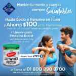 En Sams Club hazte socio o renueva en línea y recibe $100 de descuento y una proteína Boost can valor de $693