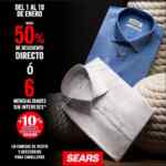 En Sears hasta 50% de descuento directo en camisas de vestir y accesorios para caballero
