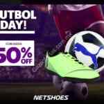 Futbol Day Netshoes: Hasta 50% de descuento en mercancía de futbol