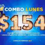 Nuevo Combo Lunes Cinépolis: 2 entradas + palomitas grandes + 2 refrescos jumbo por $154 los lunes