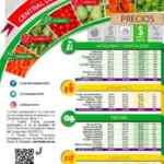 Ofertas Central de Abasto en frutas y verduras 2 al 4 de enero 2019