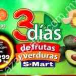 Ofertas S-Mart 3 días de frutas y verduras del 15 al 17 de enero 2019
