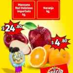 Ofertas Soriana Mercado Frutas y verduras del 22 al 24 de enero