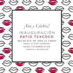 Promoción Bellísima Patio Texcoco de 20% de descuento en toda la tienda por inauguración