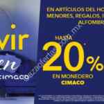 Promoción Cimaco Vivir Bien: 20% en monedero y hasta 6 msi en hogar, enseres menores, regalos, iluminación y alfombras