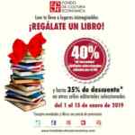 Promoción FCE Año Nuevo: Hasta 40% de descuento en libros