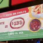 Promoción Happy Day Chili's: Plato fuerte + bebida a $139 de lunes a viernes (ciudades participantes)