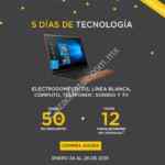 Promoción Palacio de Hierro 5 Días de Tecnología Enero 2019: hasta 50% de descuento + 12 MS