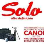 Promoción Sanborns Canon: 40% de descuento llevando una cámara vieja