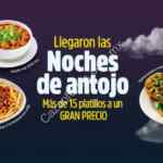 Promoción Vips Noches de Antojo 2019: más de 15 platillos a $65