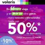 Promoción Volaris Febrero y Marzo 2019: hasta 50% de descuento + 10% adicional en todos los vuelos