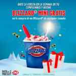 Promoción de Cumpleaños Dairy Queen: Blizzard Mini Gratis en la compra de un Blizzard