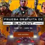 Prueba Gratis de Call of Duty Battle Royale Blackout del 17 al 24 de enero