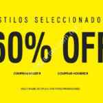 Rebajas Express: Hasta 60% off en estilos seleccionado
