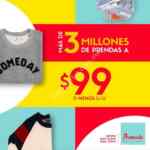 Rebajas Promoda: Más de 3 millones de prendas a $99 o menos
