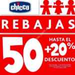 Segundas Rebajas Chicco: Hasta 50% de descuento + 20% adicional