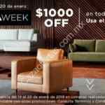 Sofa Week en Gaia Design: Cupón de $1000 de descuento en todos los sofás y sillones