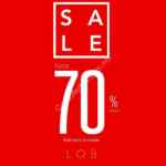 Terceras Rebajas LOB: Hasta 70% de descuento