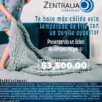 Compra $3500 en Zentralia Coacoalco y recibe un cobertor de regalo