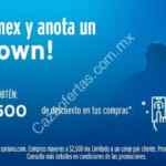 Cupón Soriana de $500 de descuento en compras de $2,500 o más con Citi Banamex