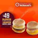 Cupones Martes de McDonalds 15 de enero 2019