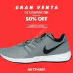 En Netshoes Gran Venta de Liquidación 2019 con rebajas de hasta 50% de descuento + 6 MSI + envío gratis