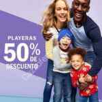 En Old Navy 50% de descuento en playeras para toda la familia