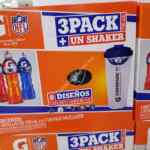 Promoción Gatorade shaker de la NFL gratis comprando un 3 pack ($50 pesos)
