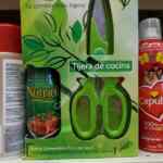 Promoción paquete Nutrioli Spray trae unas tijeras de cocina GRATIS ($38 costo del paquete en Chedraui)