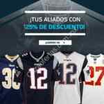 Promoción Tienda NFL Playoffs: Jerseys desde 25% hasta 50% de descuento
