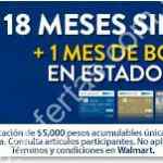 Promoción Walmart BBVA Bancomer Días Imperdibles: 18 MSI + 1 mes de bonificación