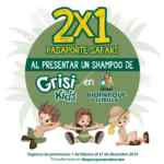 En Bioparque Estrella 2x1 en Pasaporte Safari al presentar un shampoo Grisi Kids