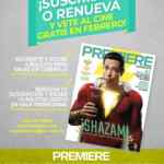 Suscríbete a Cine Premiere o renueva tu suscripción y recibe boletos gratis para ir al cine en febrero