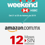 Happy Weekend HSBC: Hasta 12 meses sin intereses + 5% de bonificación del 21 al 25 de febrero