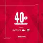 En dpstreet 40% de descuento en tu segundo artículo de marcas Lacoste y DC Shoes