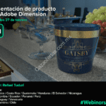Clase en línea gratis "Publicidad 3D con Adobe Dimension" en los webinars de Adobe
