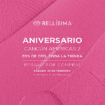 Promoción Bellísima Cancún Américas: 20% de descuento en toda la tienda por aniversario