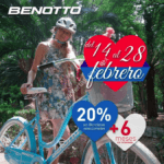 En Benotto 20% de descuento en bicicletas seleccionadas
