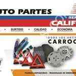 En Refaccionarias California 50% de descuento en artículos de carrocería