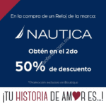 En Cristal Joyas segundo reloj de la marca Nautica a mitad de precio