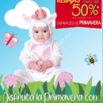 Preventa Disfraces de Peli: Hasta 50% de descuento en todos los disfraces de primavera