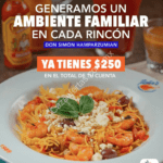 Cupón Fishers Día de la Familia: $250 de descuento este domingo 3 de marzo
