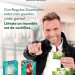 Promoción Guardadito Banco Azteca: cuchillos Gratis al incrementar tu saldo por $3,000 o más
