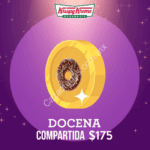 Martes de la Suerte Krispy Kreme 12 de febrero: docena glaseada a $99, compartida a $175 y 2x1