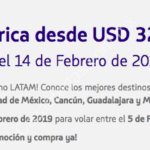 Mega Promo Latam febrero 2019: Vuelos a sudamérica con descuento