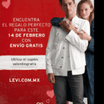 Cupón de envíos gratis en la tienda online de Levis por el 14 de febrero