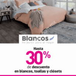 Promoción Liverpool de hasta 30% de descuento en blancos, toallas y clósets