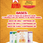 Promoción Animal Planet Nutrition: Entradas gratis a Reino Animal si llevas sacos de comida para perros vacías
