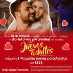 Promoción Papalote Museo del Niño San Valentín 2019: 2 paquetes de jueves para adultos por $398