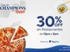 Promoción Rappi Champions League: 30% de descuento + envío Gratis al pagar con Paypal